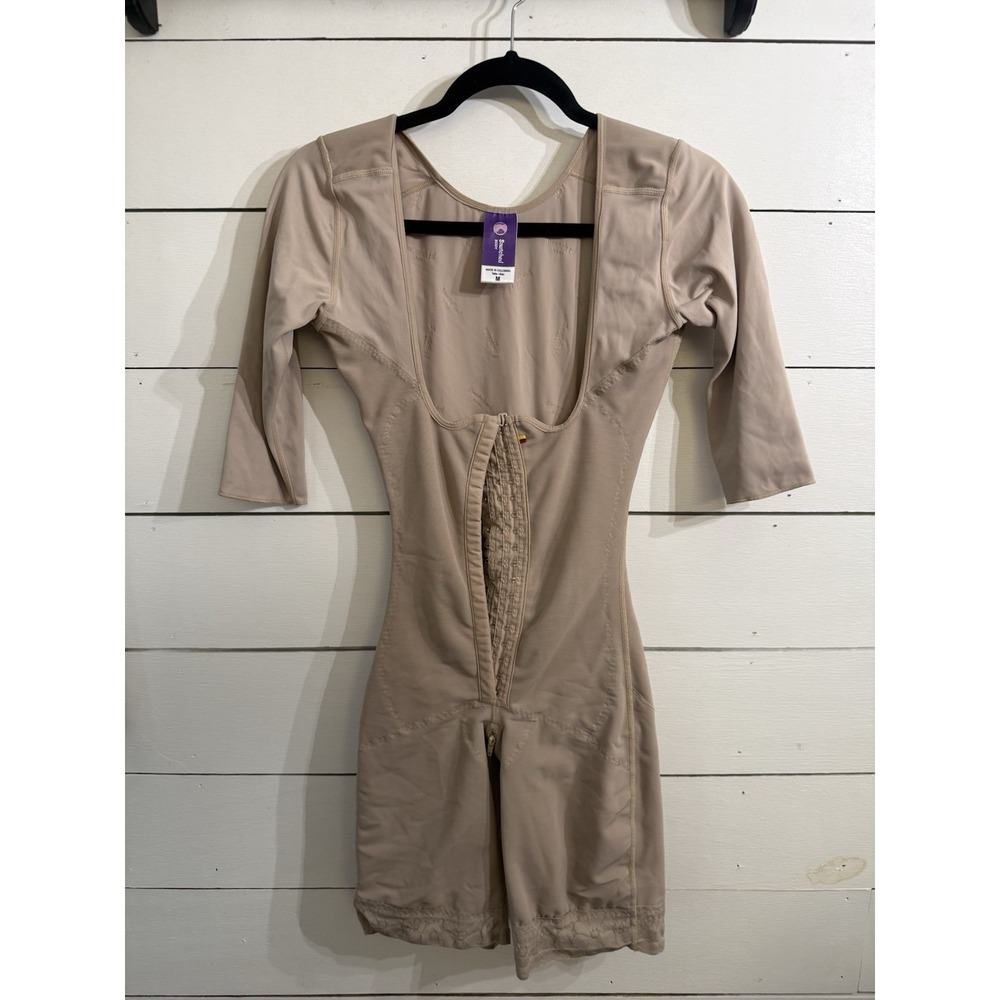 Snatched Body Shapewear Medium Body Lipo Stage 2 Post Op Faja Beige Compression